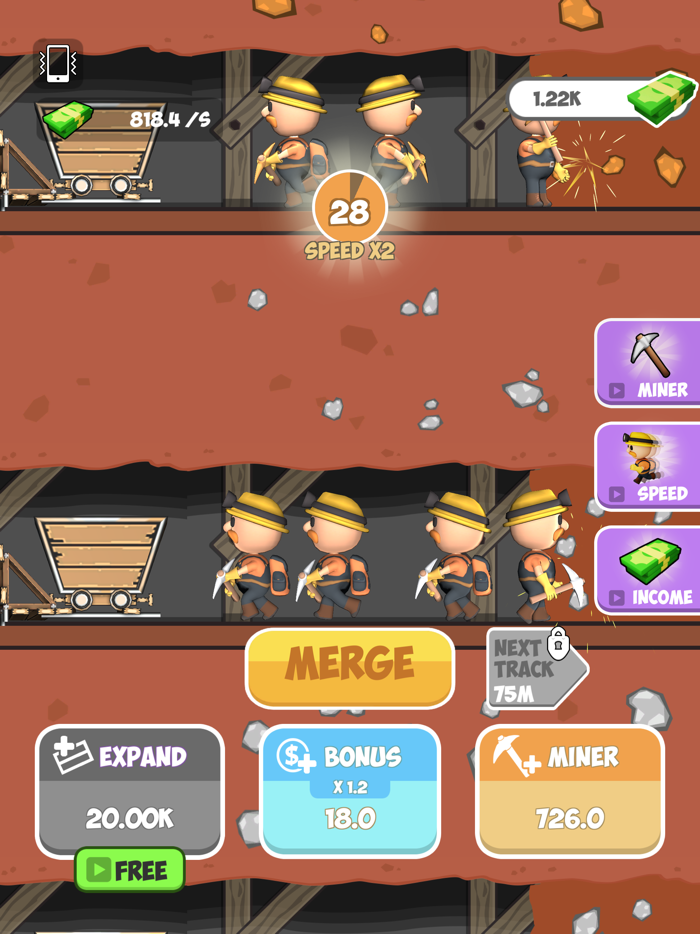Miner Clickers Gold  Gem