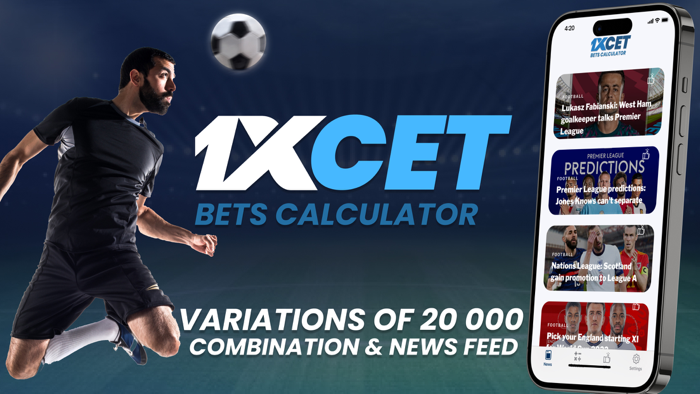 1XcET Bets Calculator  News