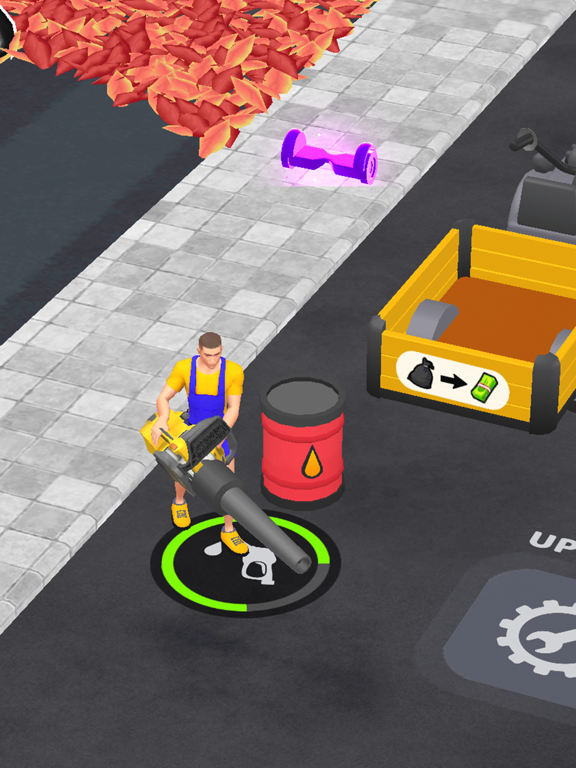 Leaf Blower: Cleaning Game Sim screenshot 3