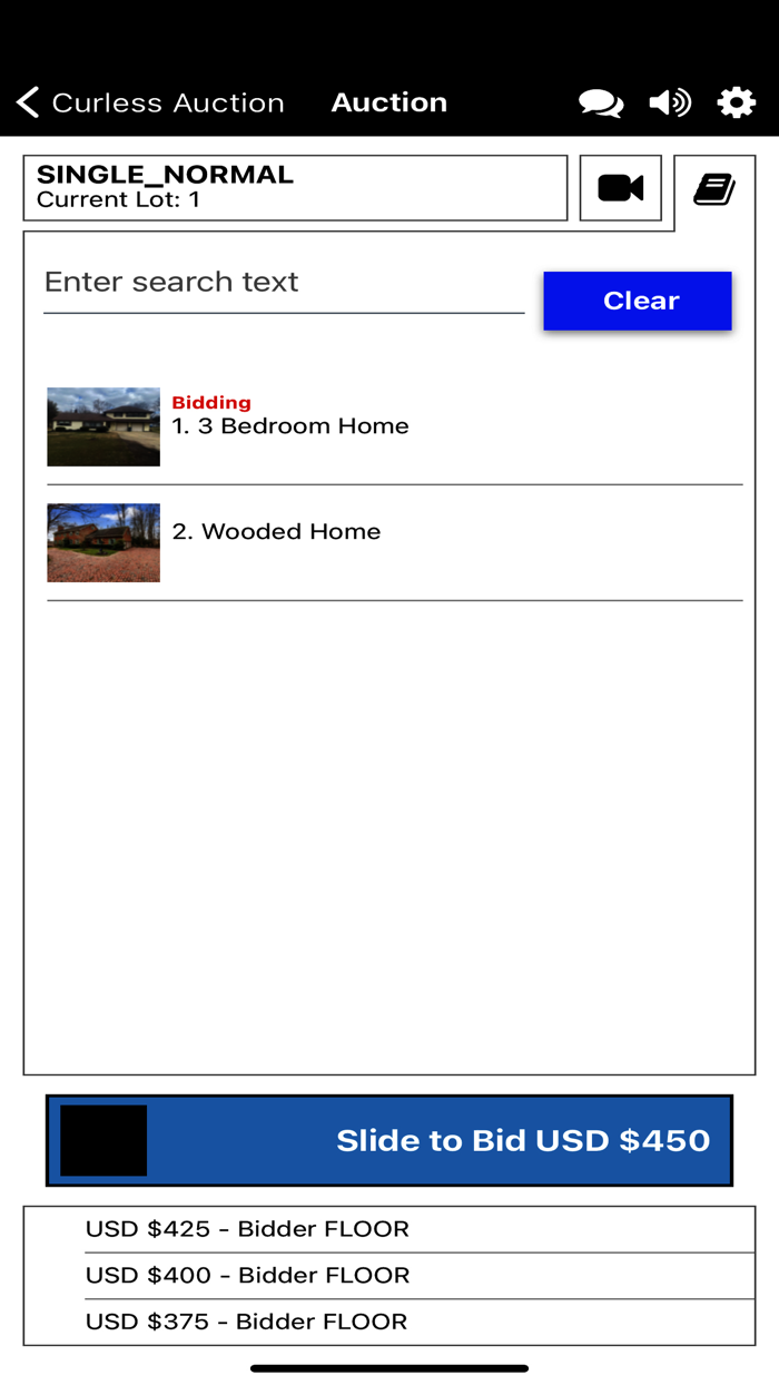 Curless Auction Live