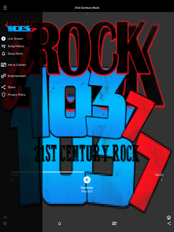 iRock 103.7 screenshot 2