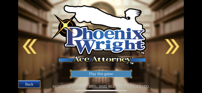 ‎Ace Attorney Trilogy Screenshot
