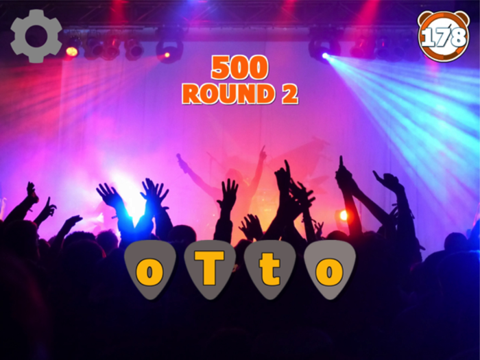 Classic Rockband Word Game