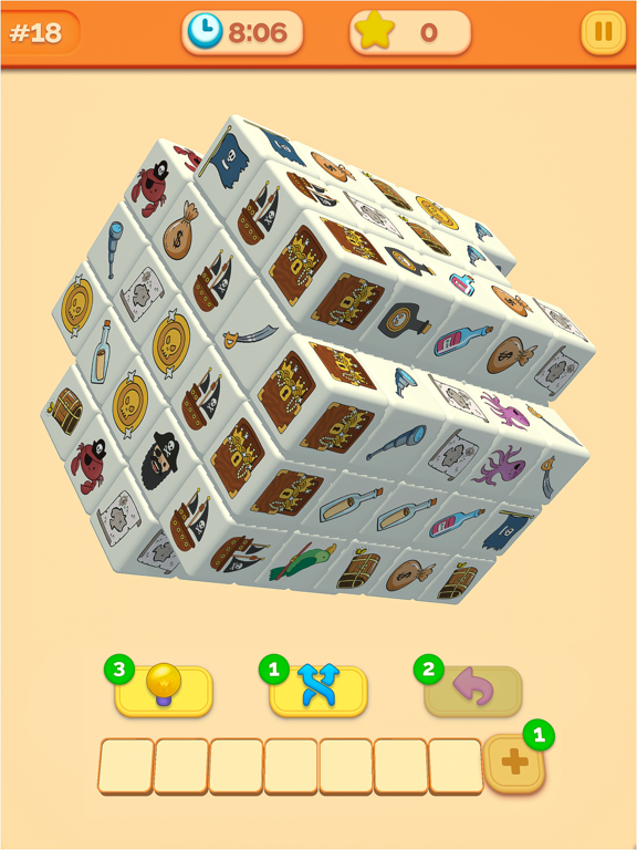 Cube Match 3D Tile Matching screenshot 3