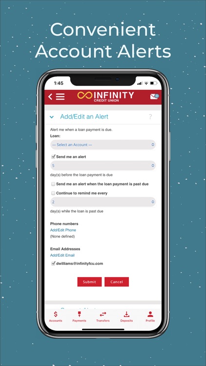 Infinity CU Mobile App screenshot-3
