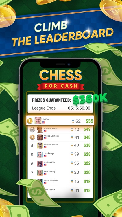 Chess for Cash: Online Matches screenshot-4