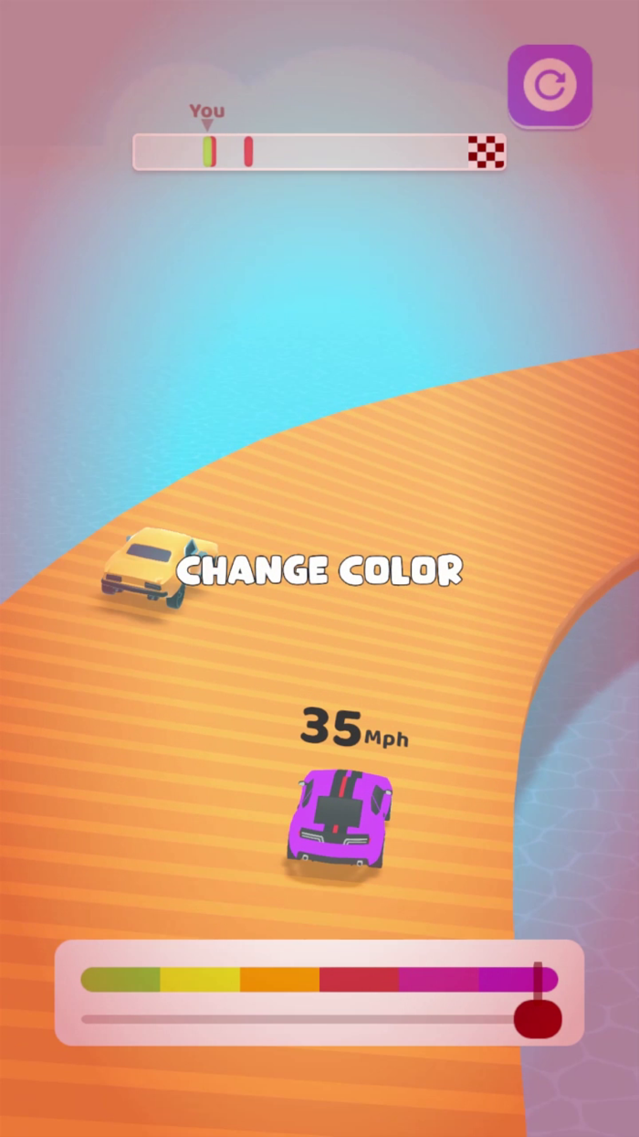Color Car Race 3D