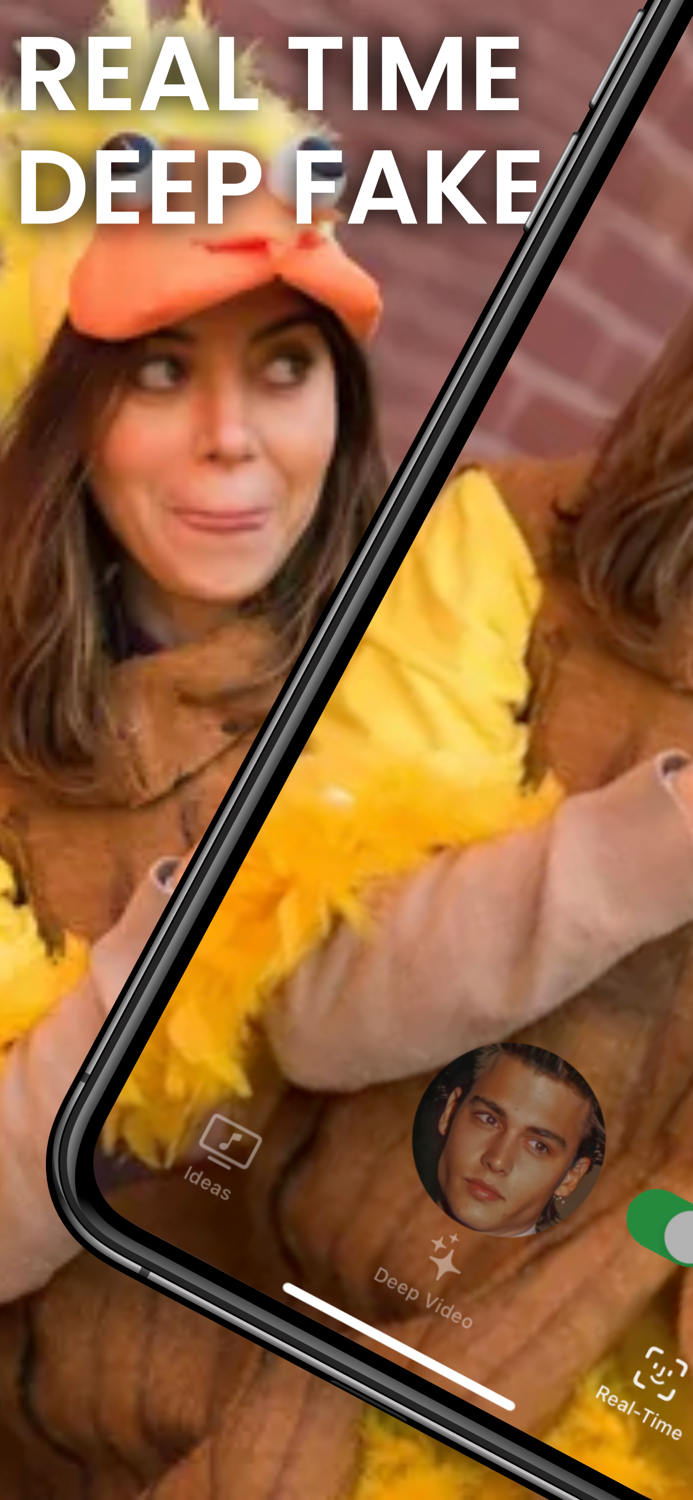 Real Deep Real Time Deep Fake