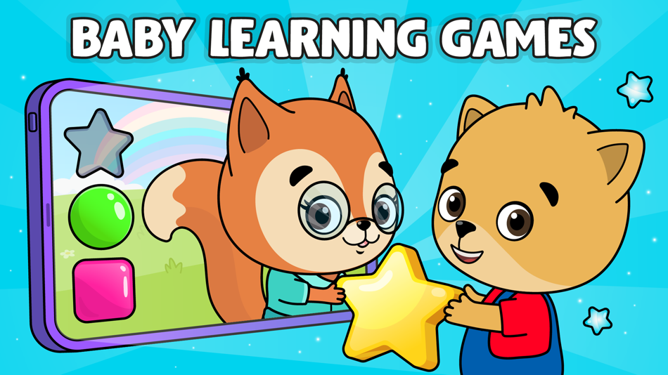 Baby learning games for Kids by Bimi Boo Kids Learning Games for