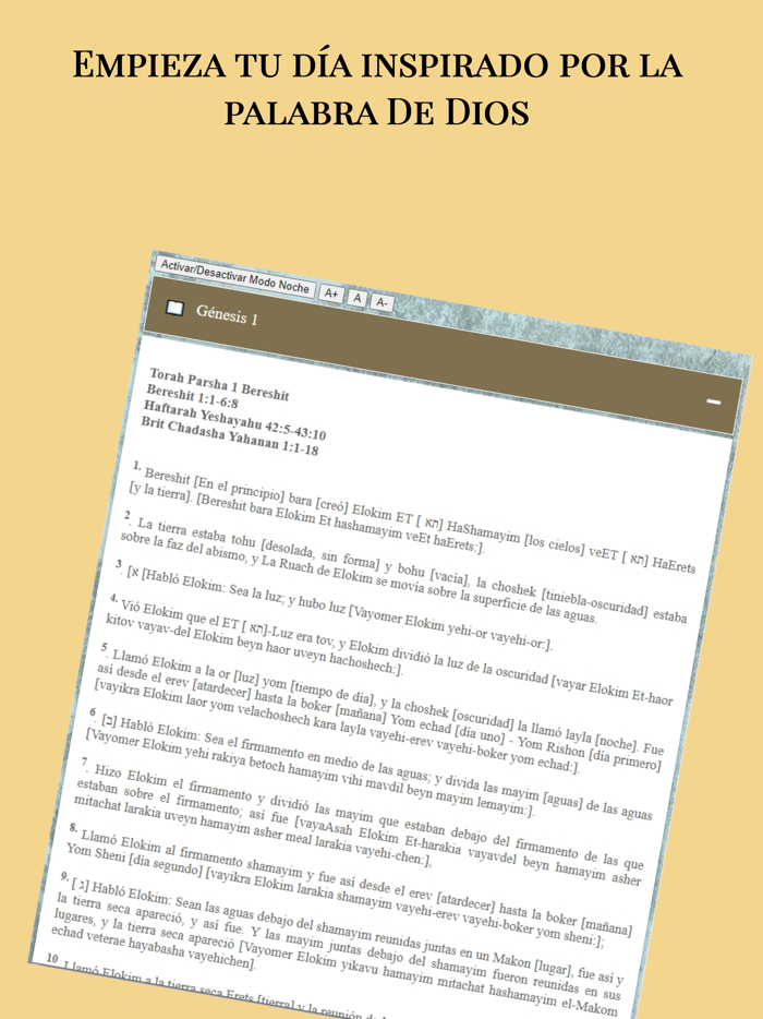 Biblia La Torah en Español