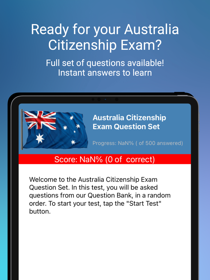 Australia Citizenship Exam
