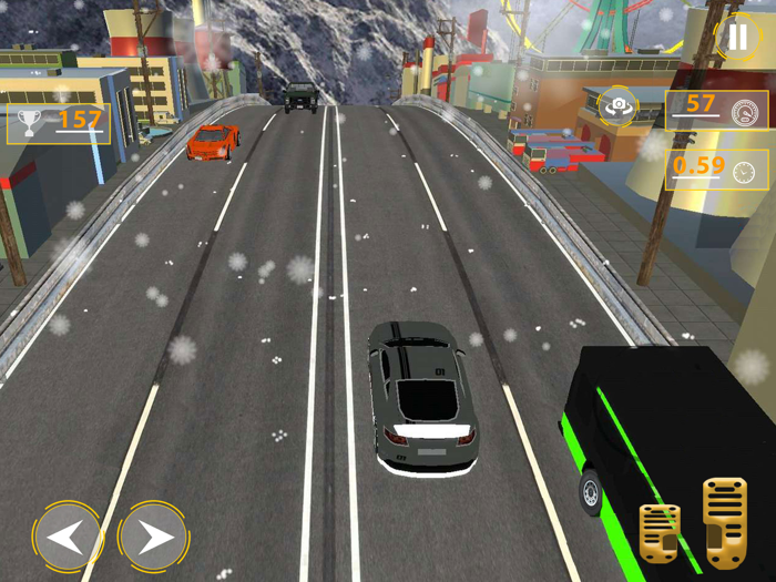 Curved Highway Racer Car Games