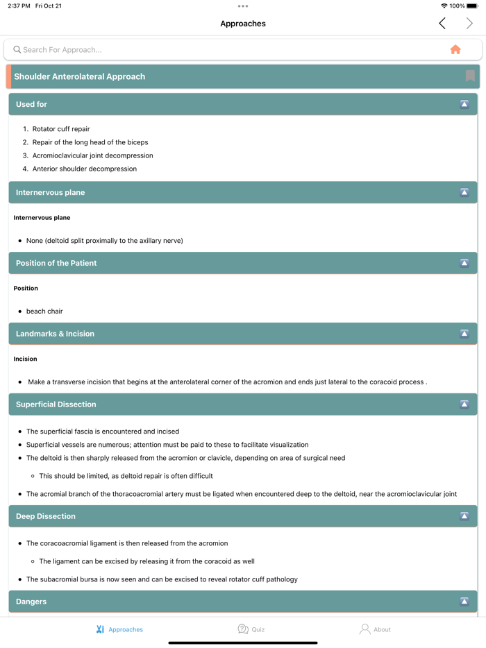 Orthopedic Approaches Lite