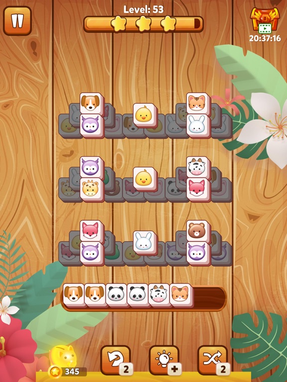 Match Triple Tiles Animal screenshot 4