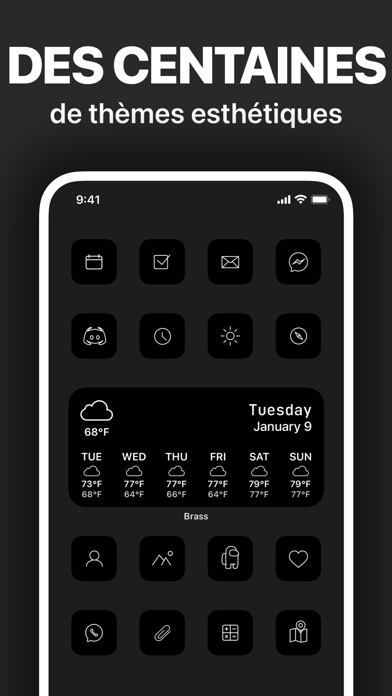 Brass - Icônes & Widgets Brass - Icônes & Widgets