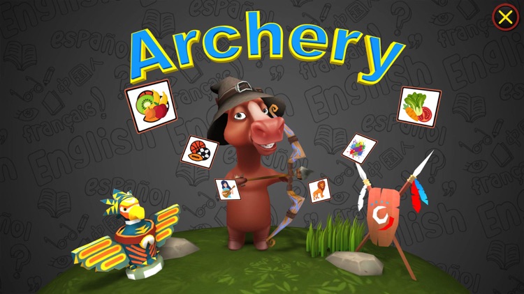 Archery French Vocab Game screenshot-4