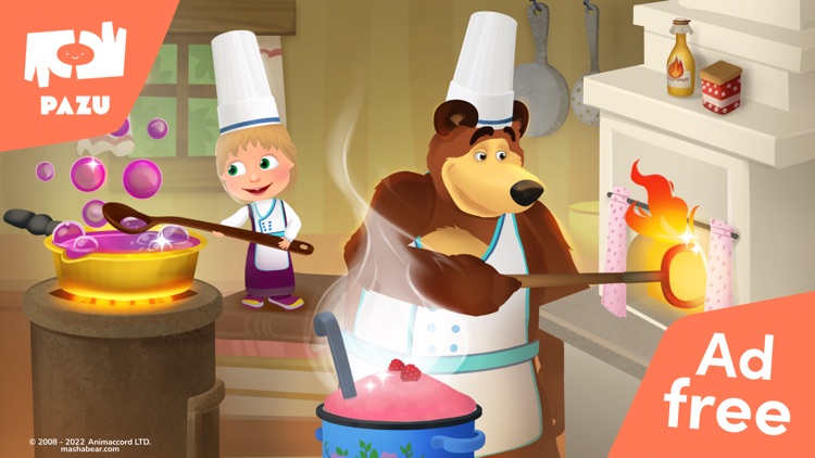 Masha and the Bear Cooking screenshot-0