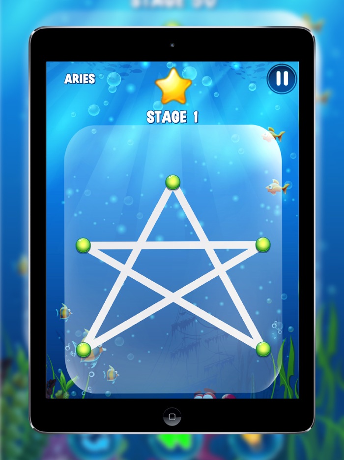 One Line Drawing Water Puzzle