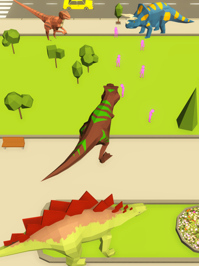 Dino Rampage Dinosaur Games