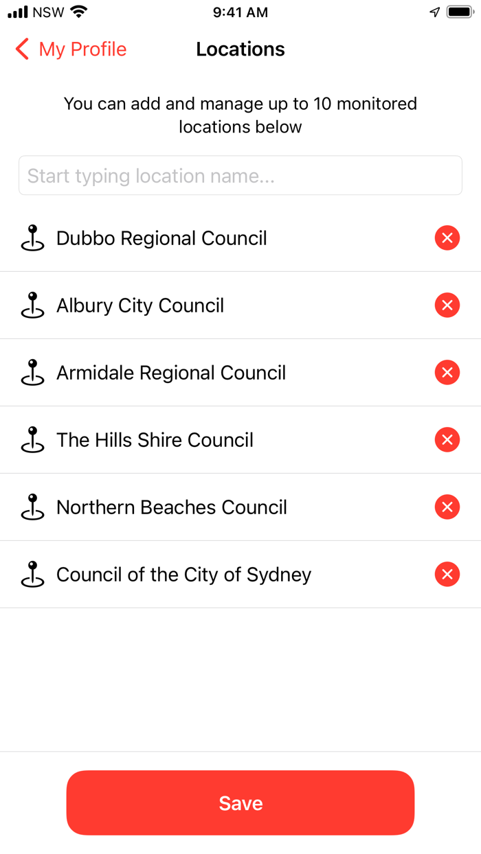 NSW Incident Alerts