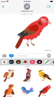 tropical birds, plants, flower iphone screenshot 1