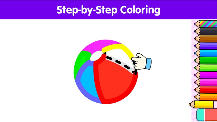 Kids Coloring Games & Drawing+ screenshot-4