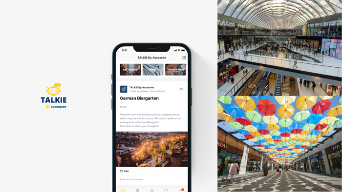 Bienvenue sur TALKIE