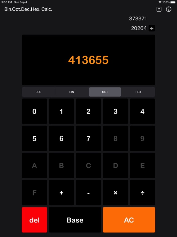 Bin Oct Dec Hex Calculator screenshot 18