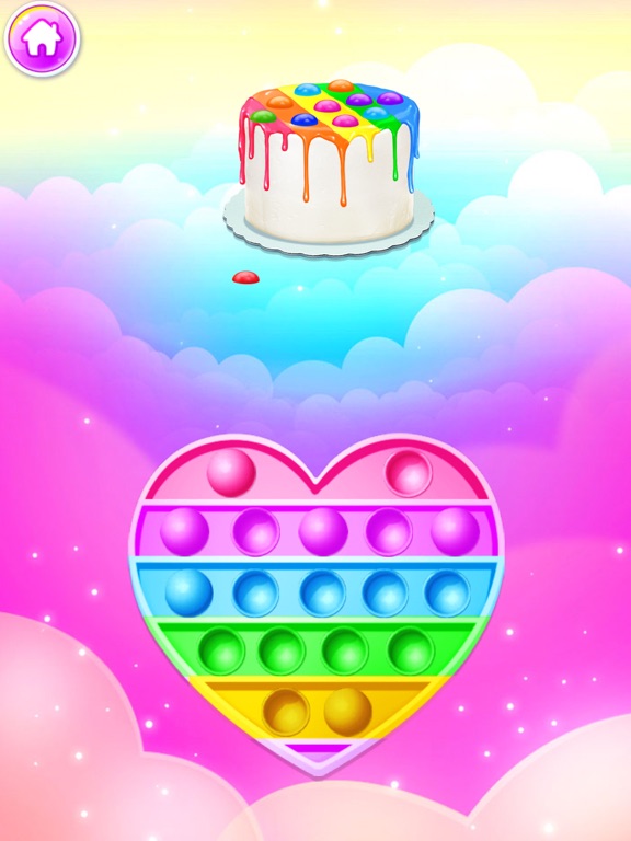 Pop It Rainbow Cake screenshot 2