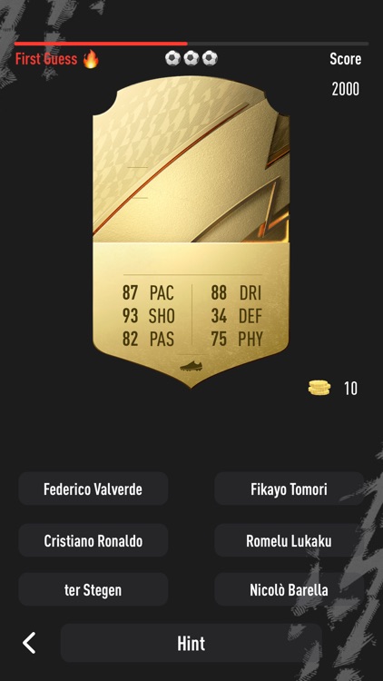FUT Card Guess