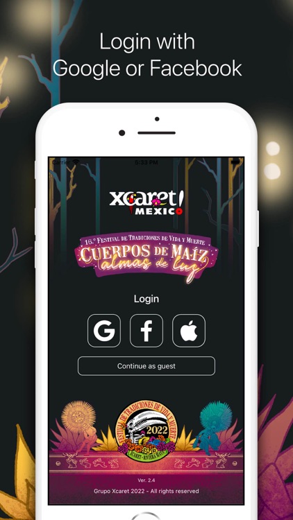 Xcaret Events screenshot-0