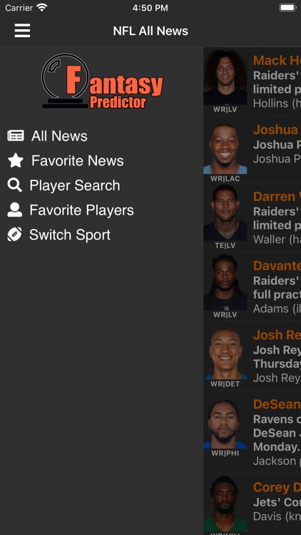 Fantasy Player News screenshot-5