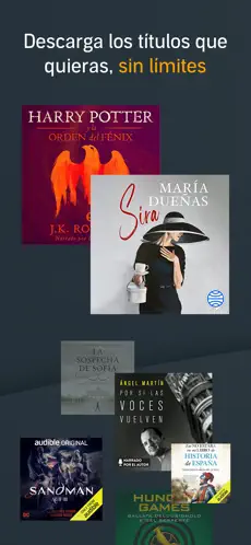 Screenshot 3 Audible: Audiolibros y Podcast iphone
