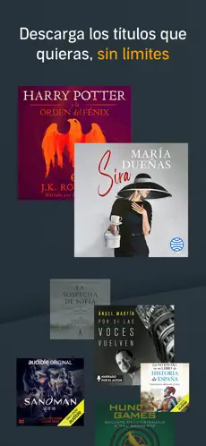 Imágen 3 Audible: Audiolibros y Podcast iphone