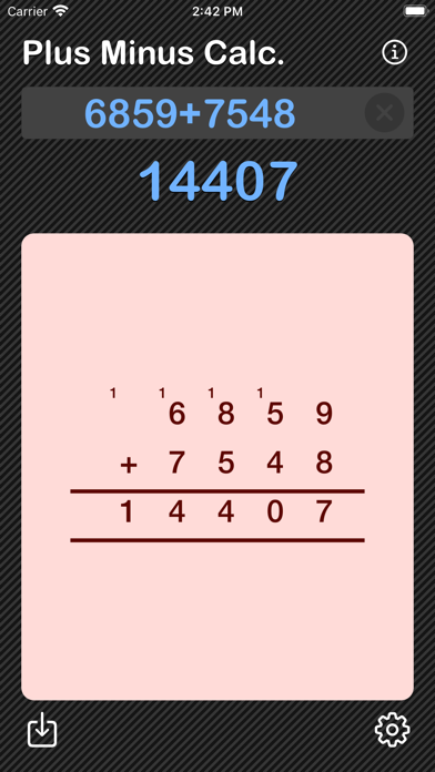 Plus Minus Calculator screenshot 9