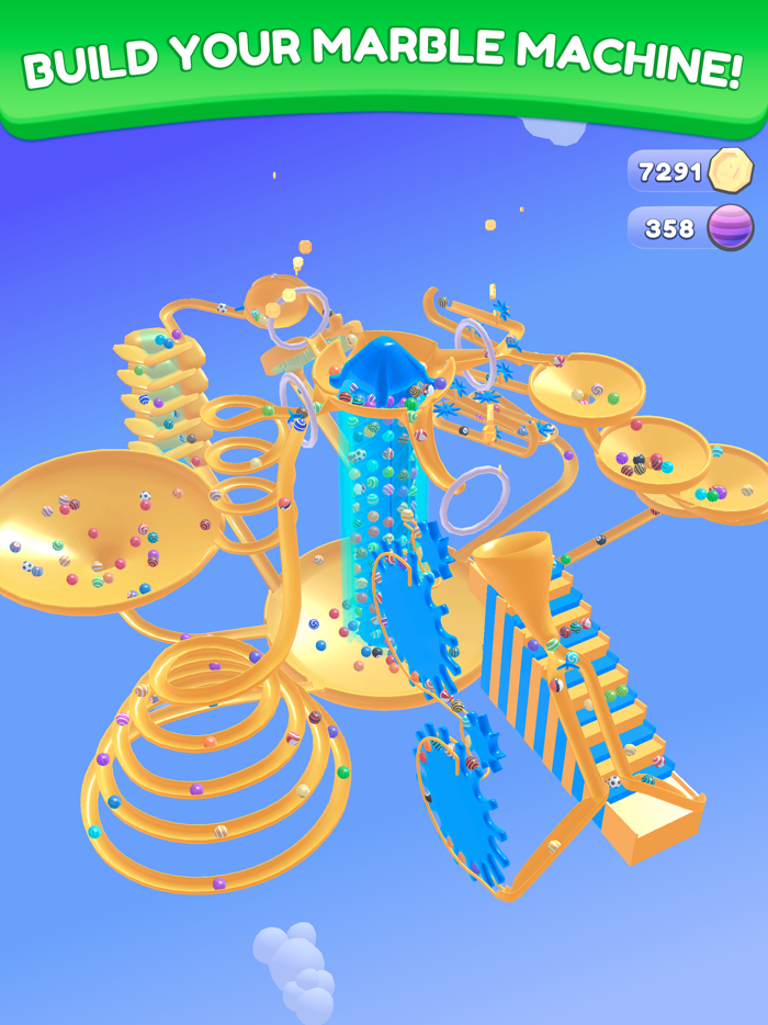 My little marble run