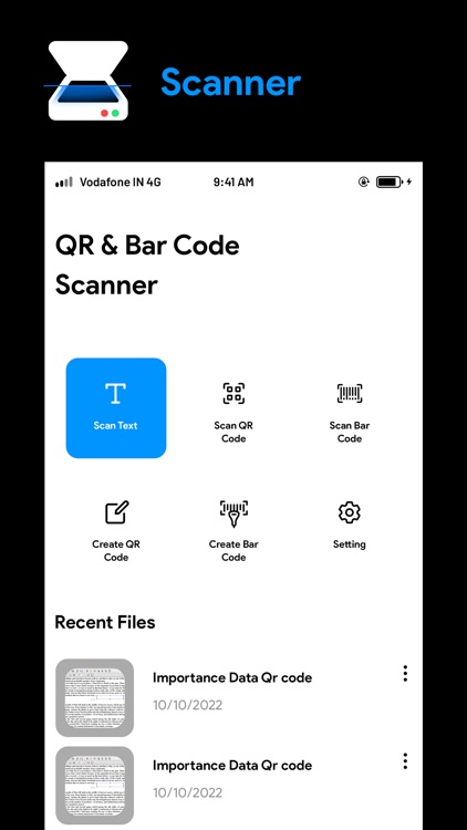 All Scanner : Scan To Text