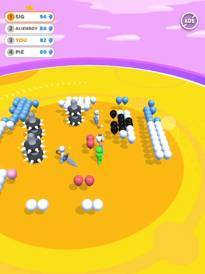 Balloon Popping Party Game