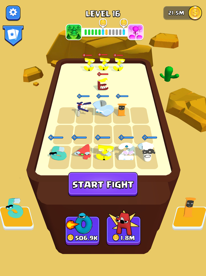 Alphabet Merge Monster Fusion