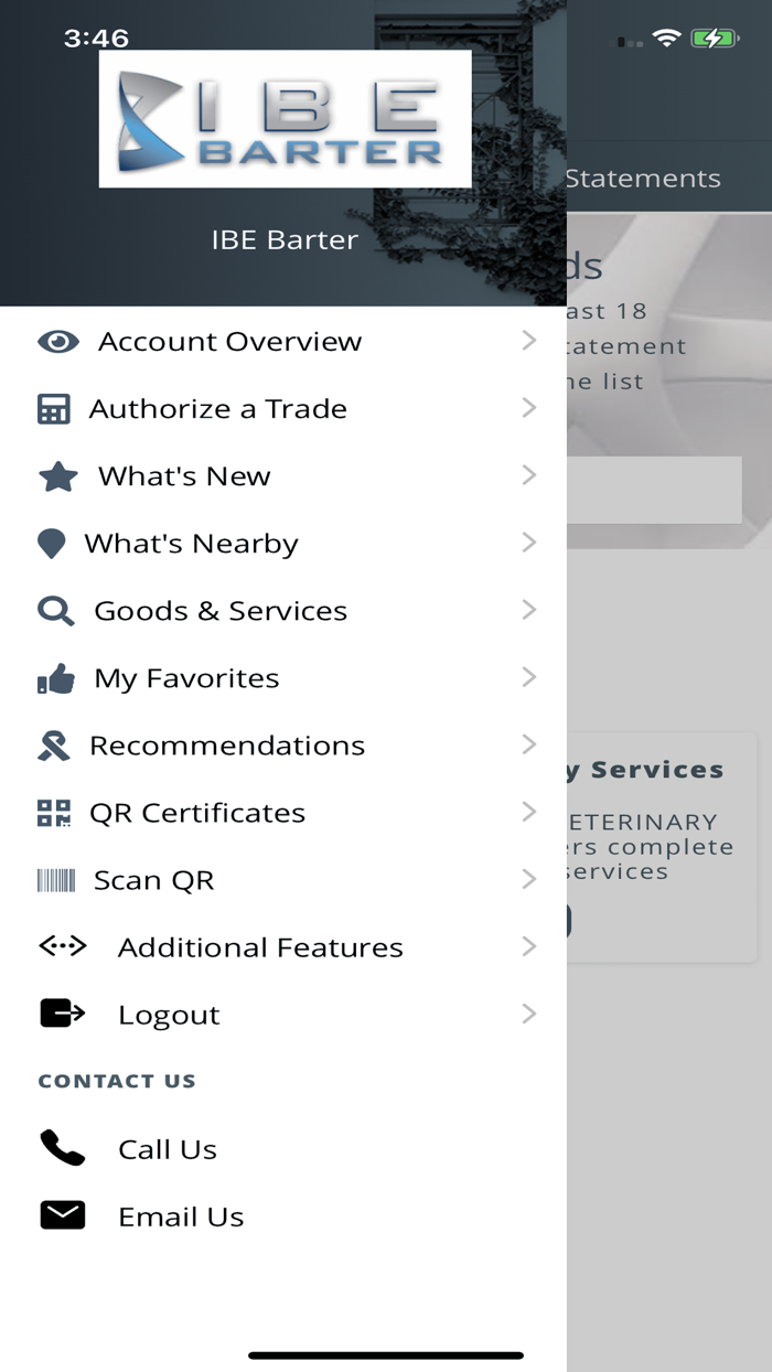 Trade Studio for IBE Barter