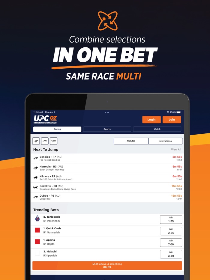 UPC oz – Online Sports Betting