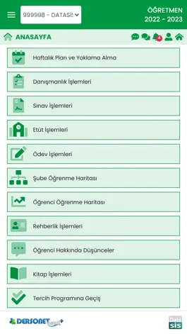 Game screenshot Dersonet Ogretmen apk