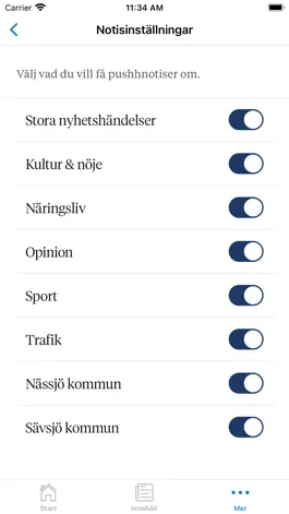 Game screenshot Smålands Dagblads Nyhetsapp hack