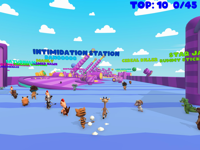 ANIMALS KNOCKOUT PARTY TIME