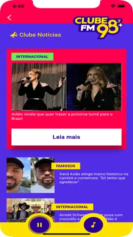 Game screenshot Clube FM 98,7 hack
