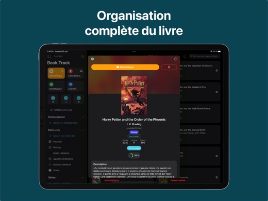 Book Track: ma bibliothèque Book Track: ma bibliothèque