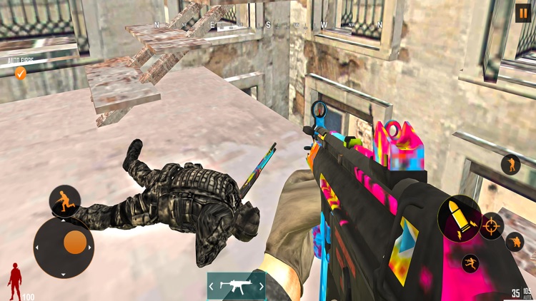 FPS Shooting Sniper Gun Games screenshot-4