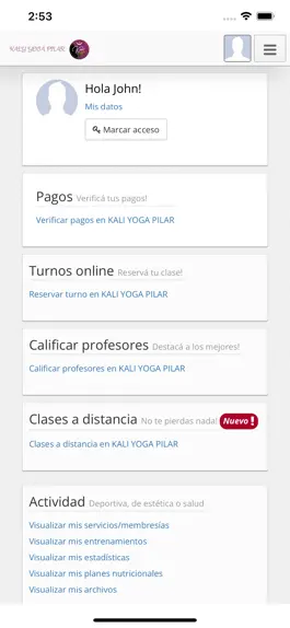 Game screenshot KALI YOGA PILAR apk