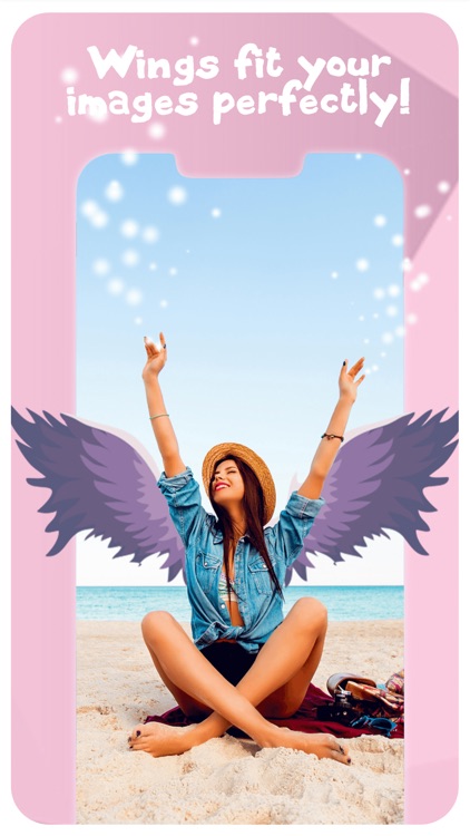 Angel Wings Cute Photo Editor screenshot-3