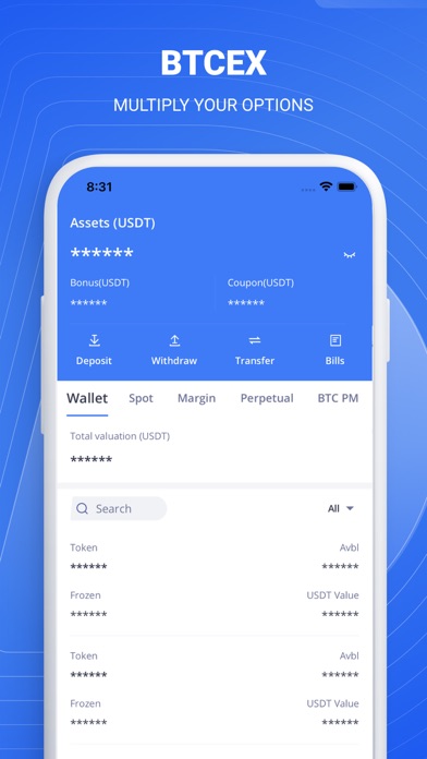 BTCEX: Trade Bitcoin & Crypto Screenshot on iOS